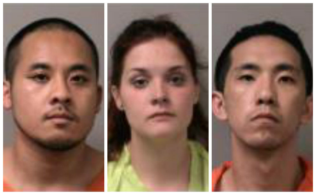 Jeffrey Vang, Chloe Seelig and Michael Xiong